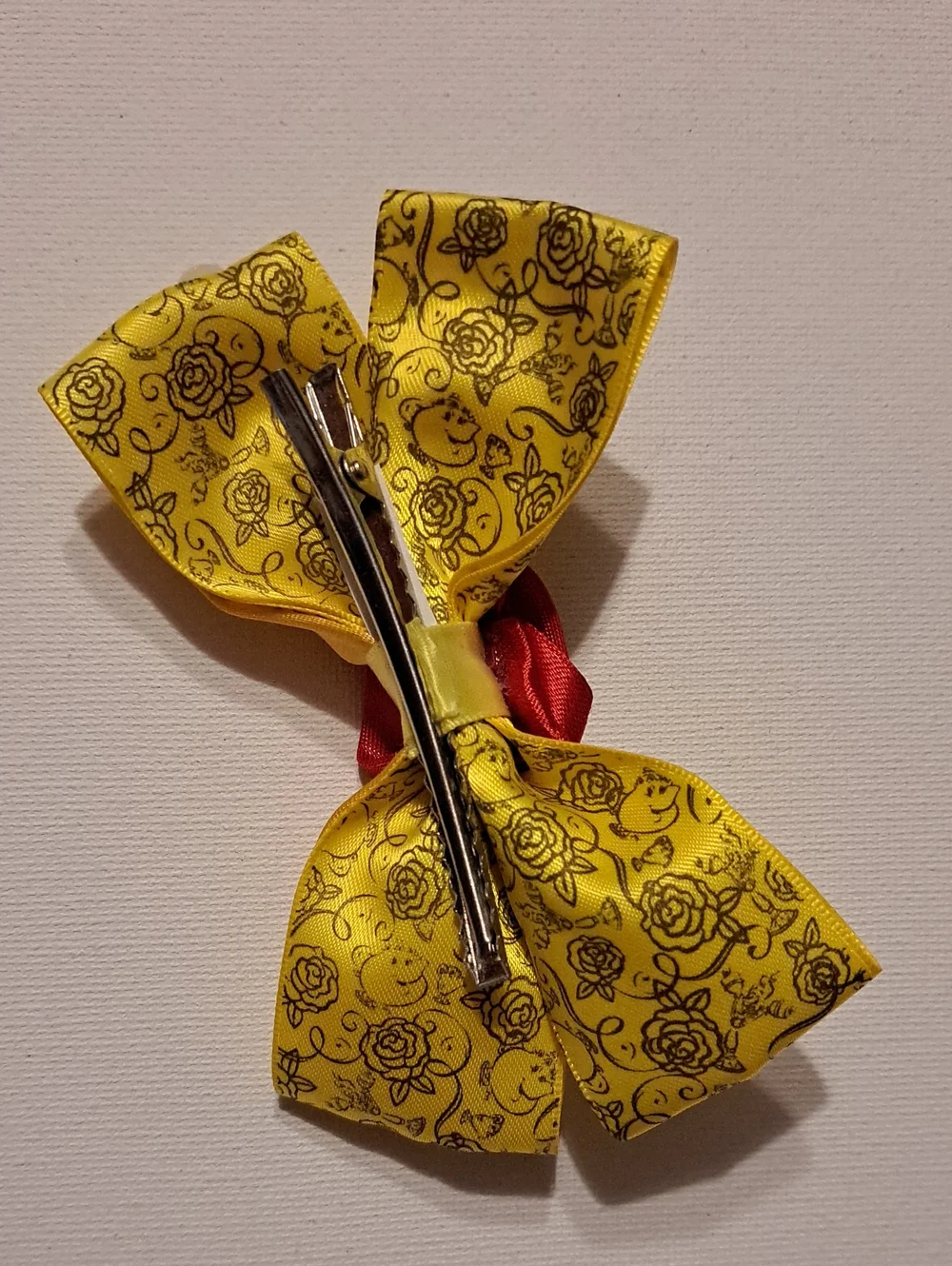 Disney Beauty And The Beast Belle Dress Cosplay Hair Bow